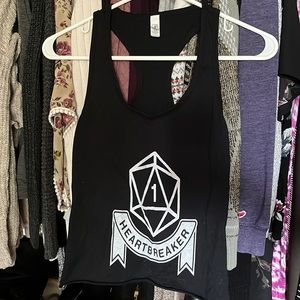 DND Natural 1 Heartbreaker racerback